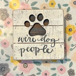 Rustic Dog Lover Sign